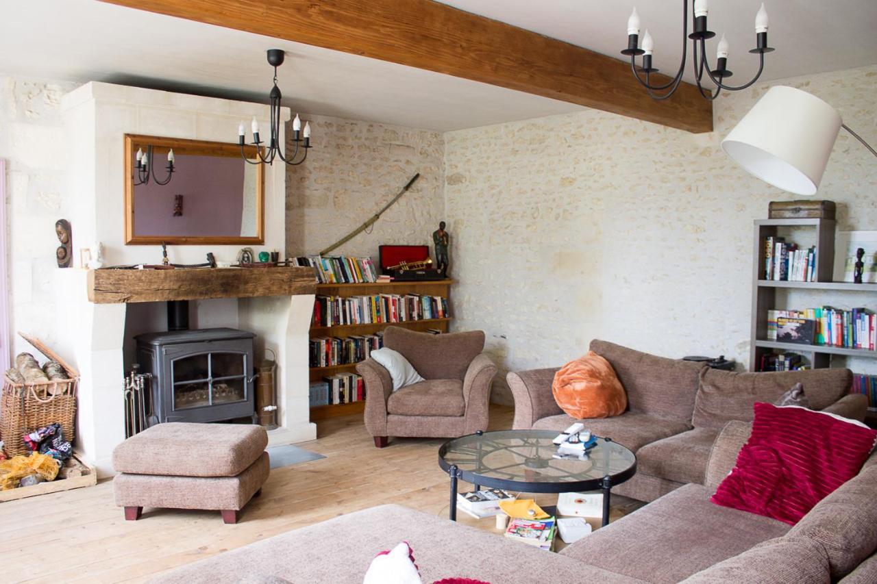 Bed and Breakfast Le Charhido Saint-Fort-sur-Gironde Esterno foto